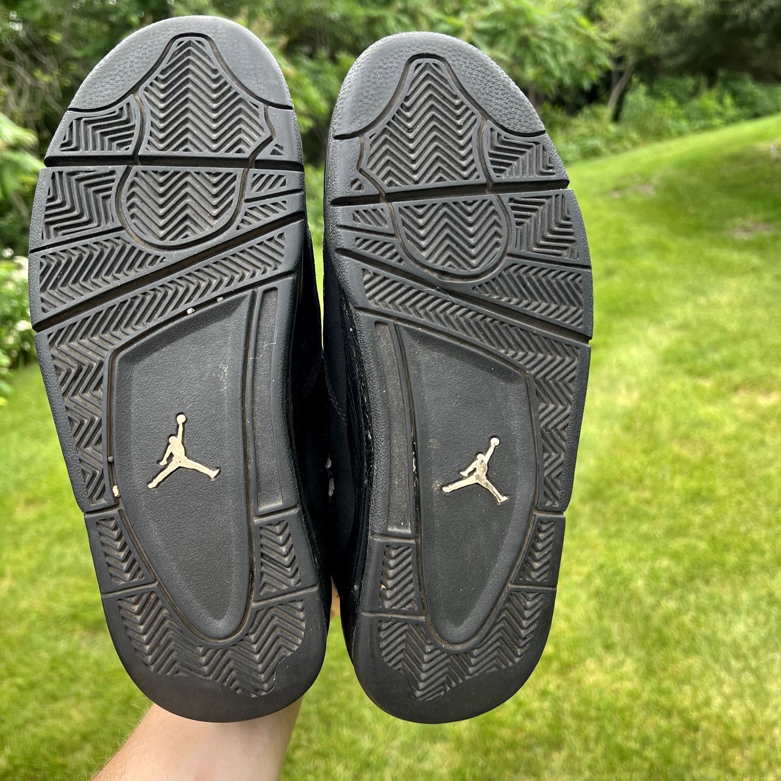 Jordan Brand × Nike Nike Air Jordan 4 Retro Black Cat 2006 Men's Shoes - Size 9 Size US 9 / EU 42 - 7 Thumbnail