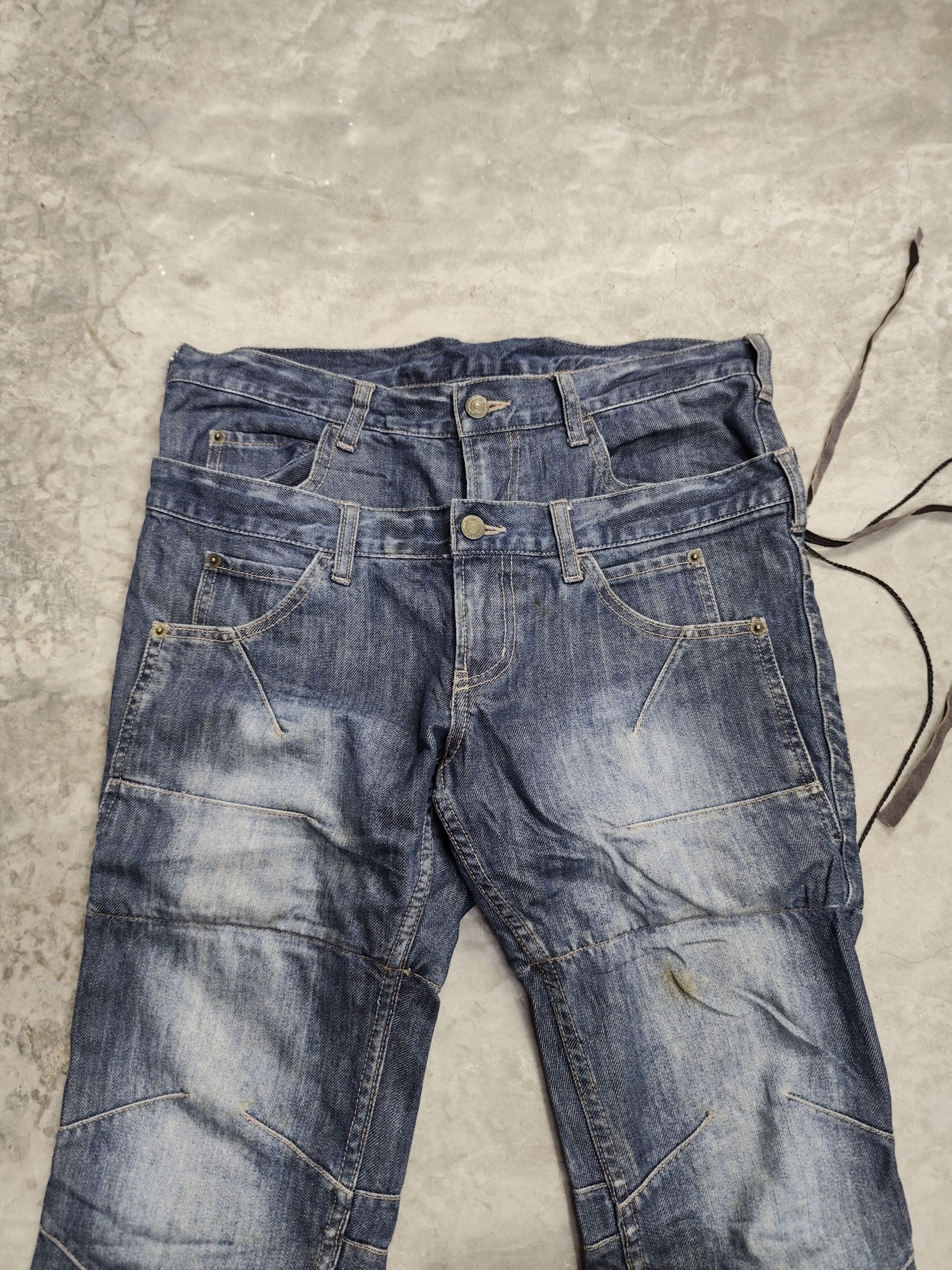 If Six Was Nine PPFM “Double Waisted Denim” Size US 33 - 3 Thumbnail