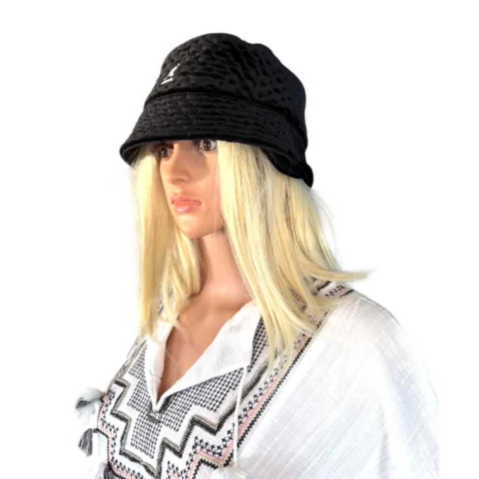 Kangol New Kangol Embossed Reversible Bucket Hat Gray Black XL Unis Size ONE SIZE - 17 Thumbnail