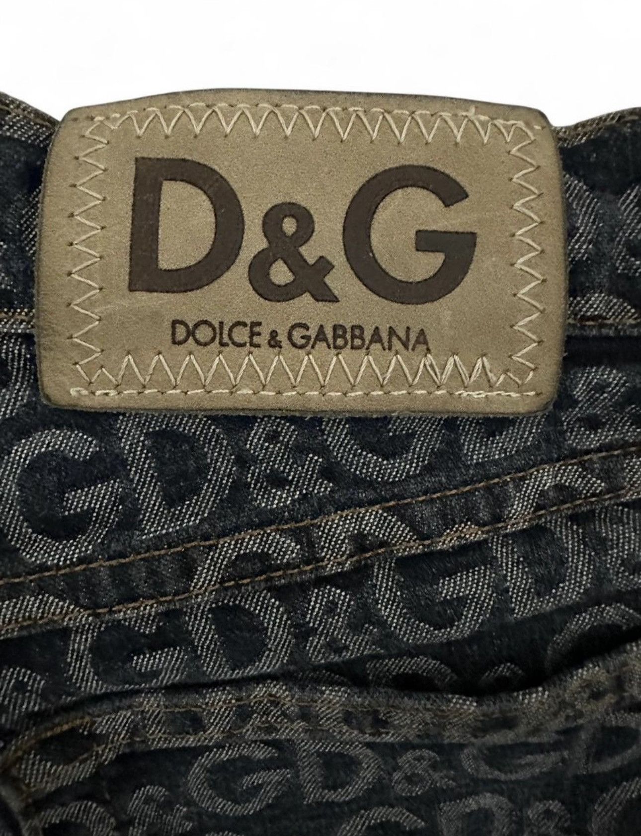 Dolce & Gabbana Dolce & Gabbana Monogram logo jeans Size US 30 / EU 46 - 8 Thumbnail
