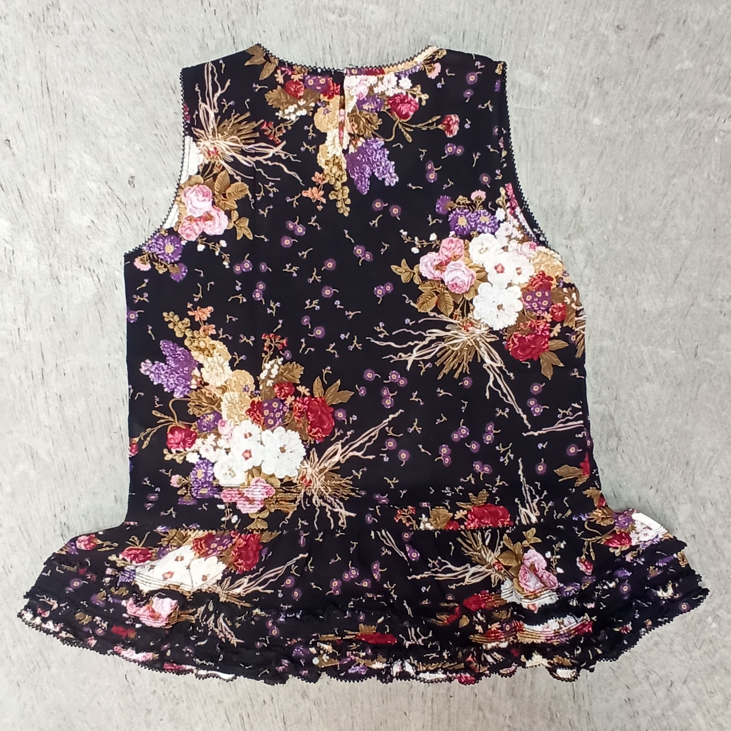Japanese Brand × Kaneko Isao sleeveless floral blouse kaneko isao Size M / US 6-8 / IT 42-44 - 2 Thumbnail