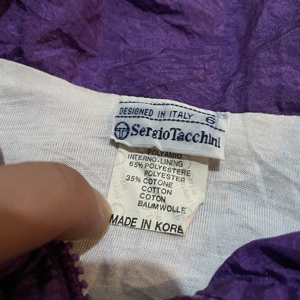 Sergio Tacchini Sergio tacchini nylon jacket Size US XL / EU 56 / 4 - 5 Thumbnail