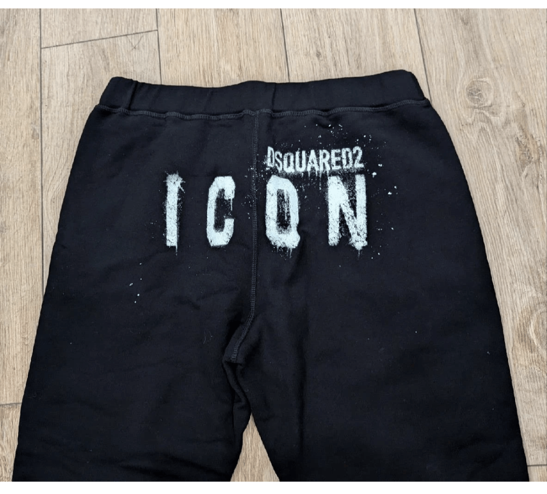 Dsquared2 Dsquared2 Logo Cotton Jogger Pants Black XL Size US 36 / EU 52 - 4 Thumbnail