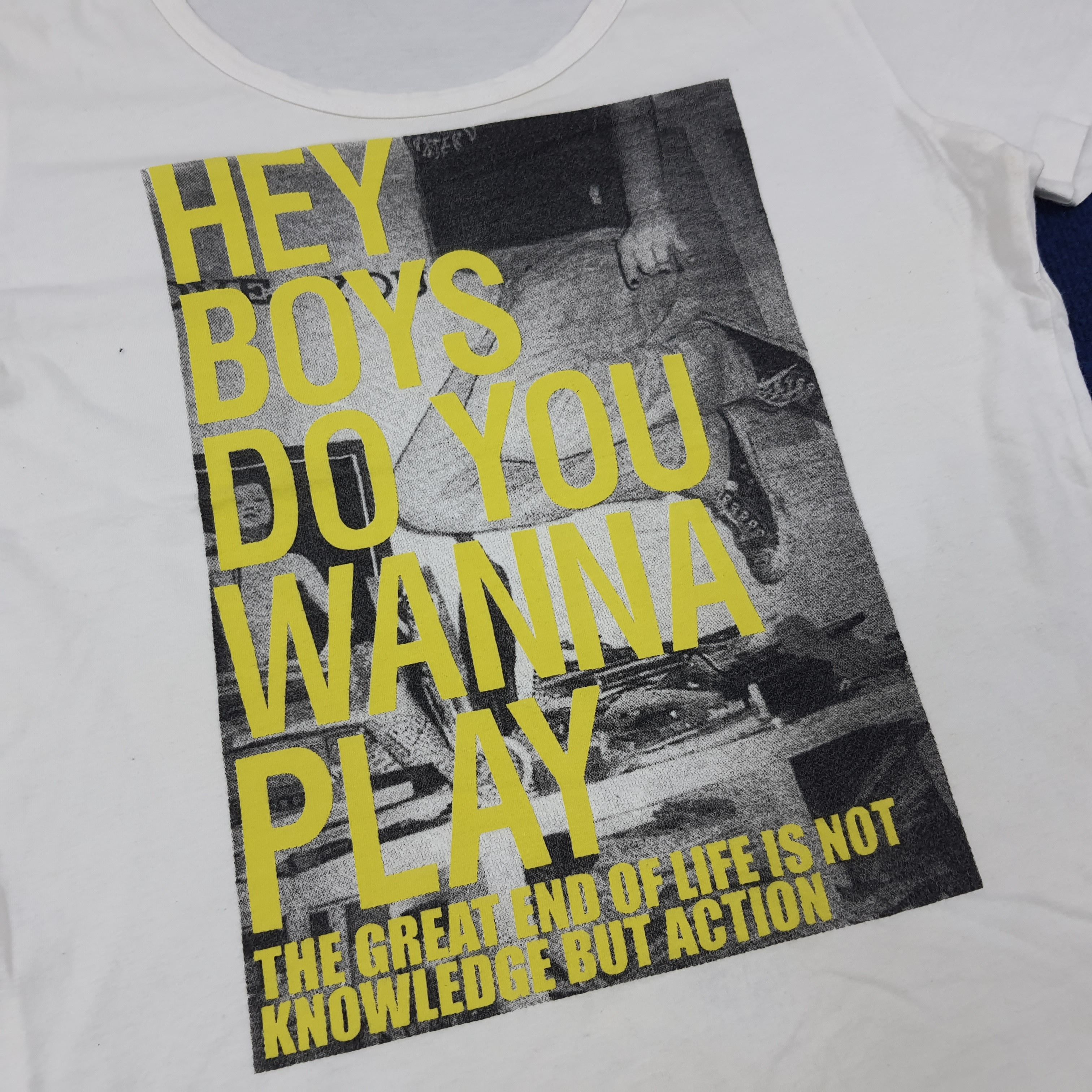 Vintage × semanticdesign Vintage Semantic Designer Streetwear Phototee Tshirt Size US M / EU 48-50 / 2 - 2 Thumbnail