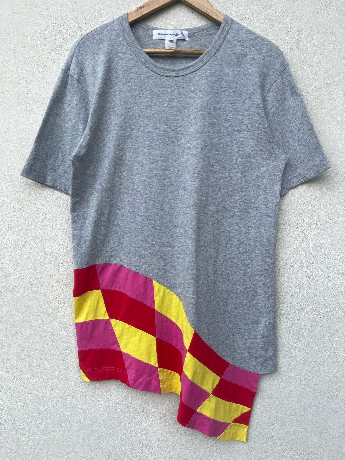 Comme des Garcons Comme Des Garcons Patchwork Tee Size US L / EU 52-54 / 3 - 4 Thumbnail