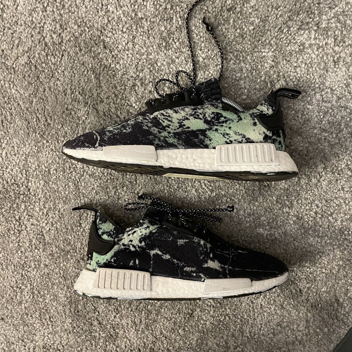 Adidas Adidas Nmd R1 ‘Mint Marble’ Size US 8.5 / EU 41-42 - 2 Thumbnail