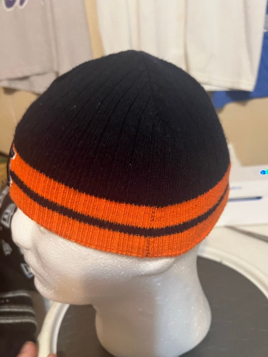 The Unbranded Brand Men's Auburn University Tigers Beanie One Size Orange Black Size ONE SIZE - 6 Thumbnail
