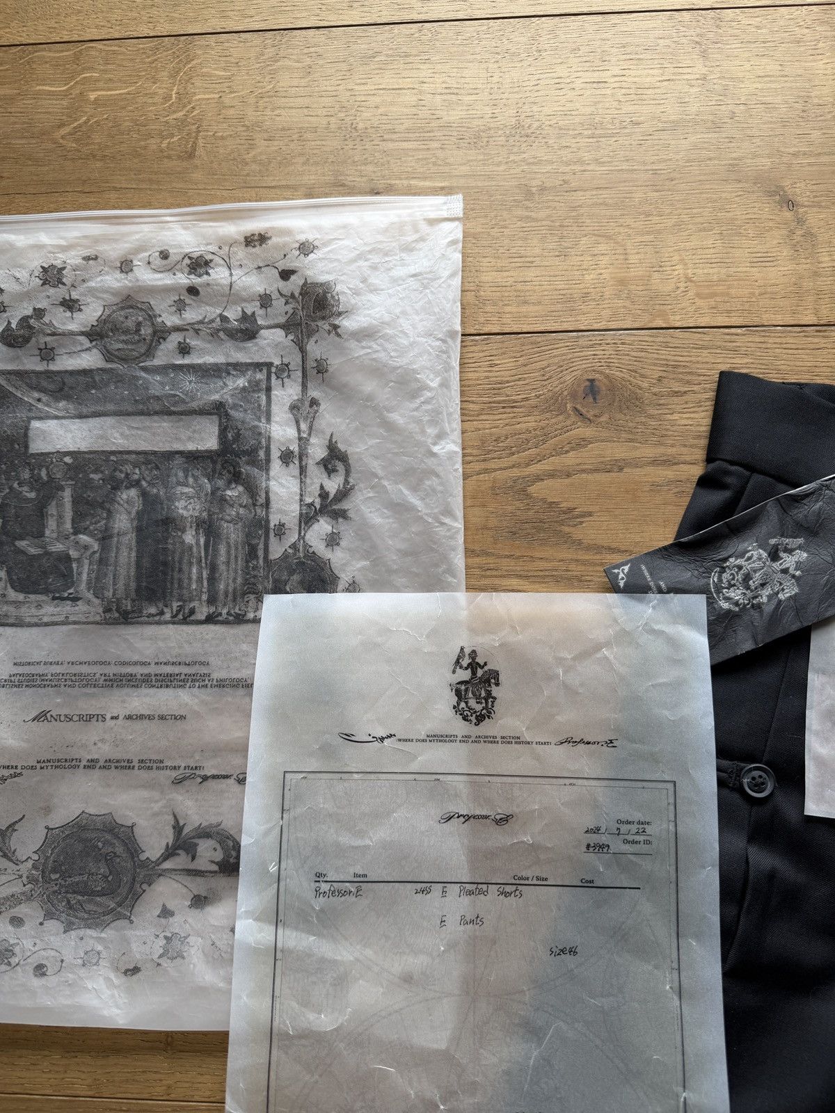 Professor.E Professor.E 24SS Pleated Shorts Size US 44 / EU 60 - 6 Thumbnail