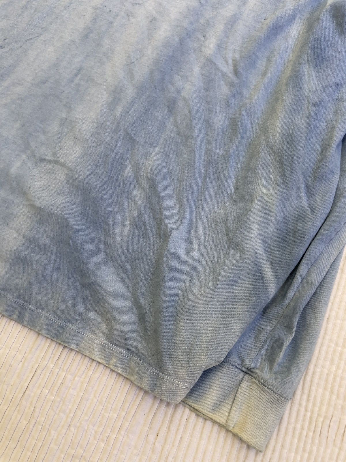 Indigo Indigo Schloppy Dyed Sunfaded Longsleeve Size US XL / EU 56 / 4 - 12 Thumbnail
