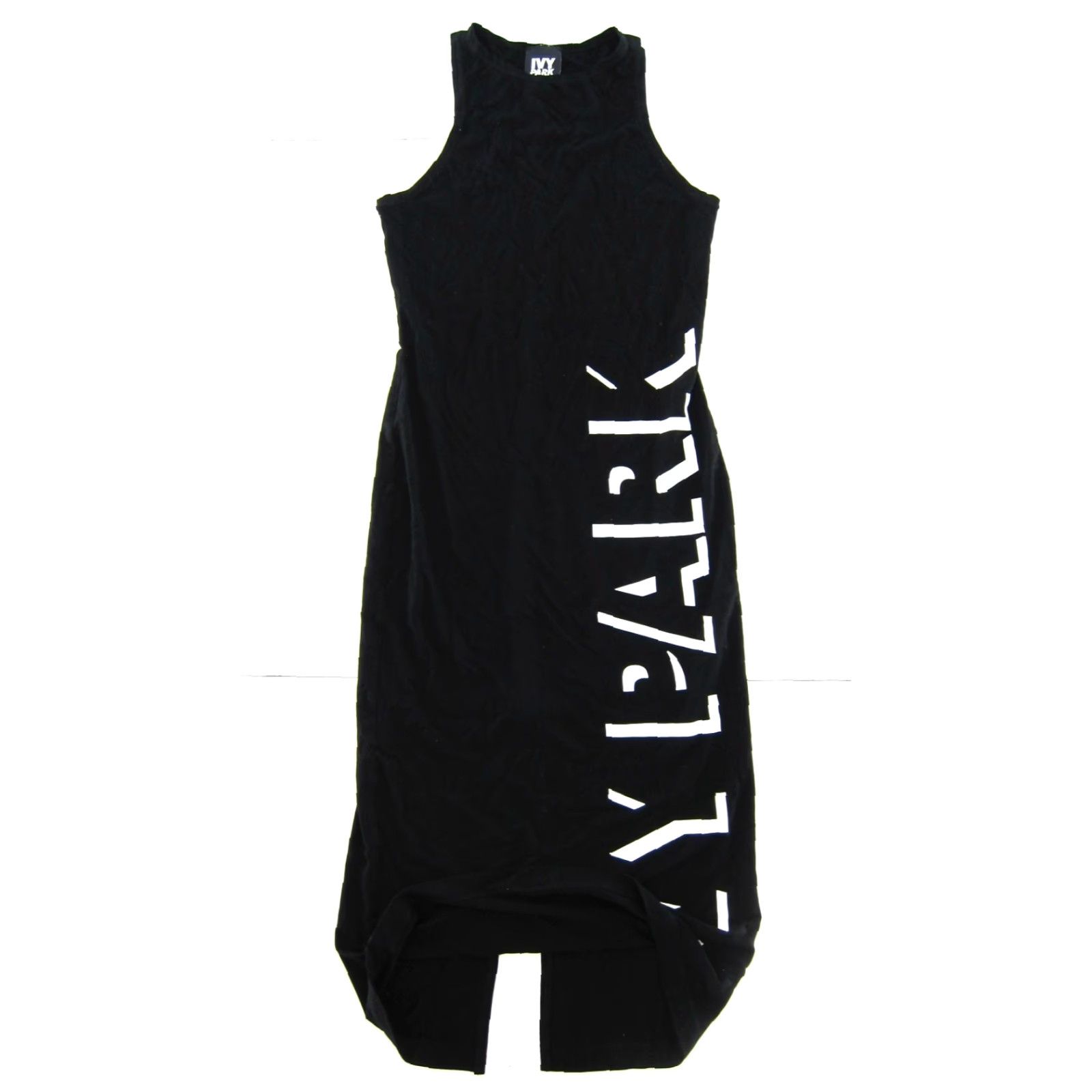 Ivy Park VINTAGE Adidas Ivy Park Black White Logo Stretch Sleeveless Long Maxi Tank Dress XS Size XS / US 0-2 / IT 36-38 - 5 Thumbnail