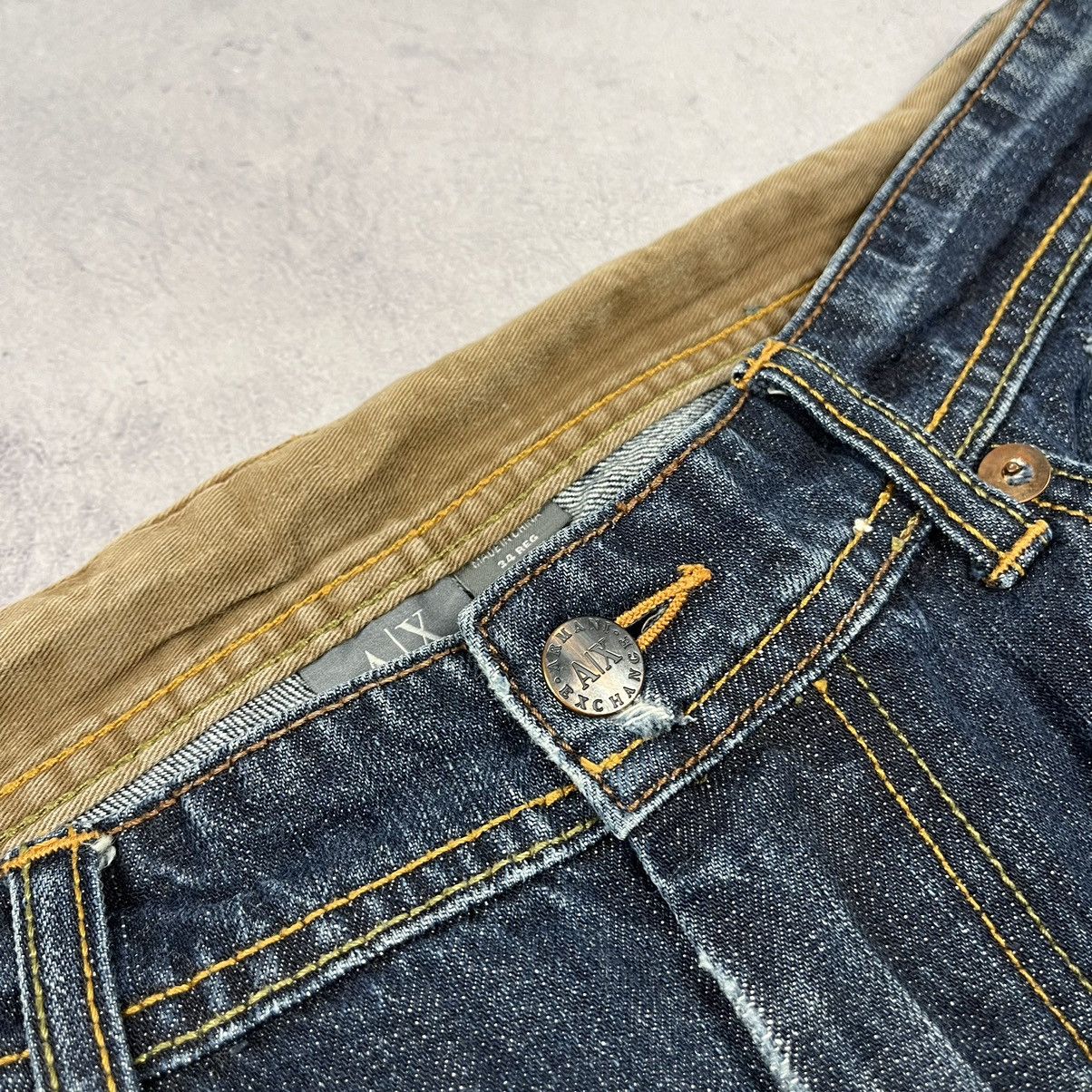 Emporio Armani Vintage Armani Exchange rare big logo jeans 90’s Size US 34 / EU 50 - 8 Thumbnail