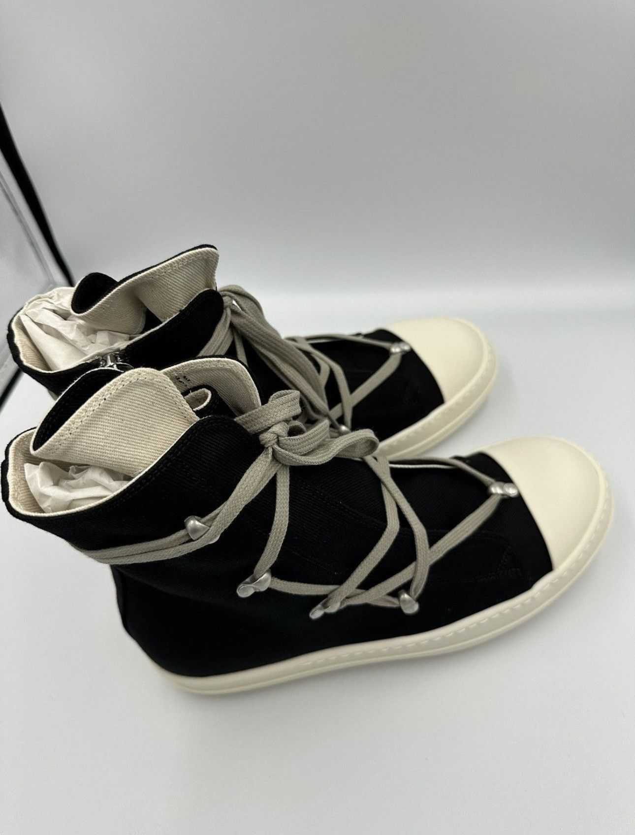 Rick Owens Drkshdw Last Size Rick Owens Drkshdw Hexa Hi-Top Zipped Sneakers Size US 13 / EU 46 - 4 Thumbnail