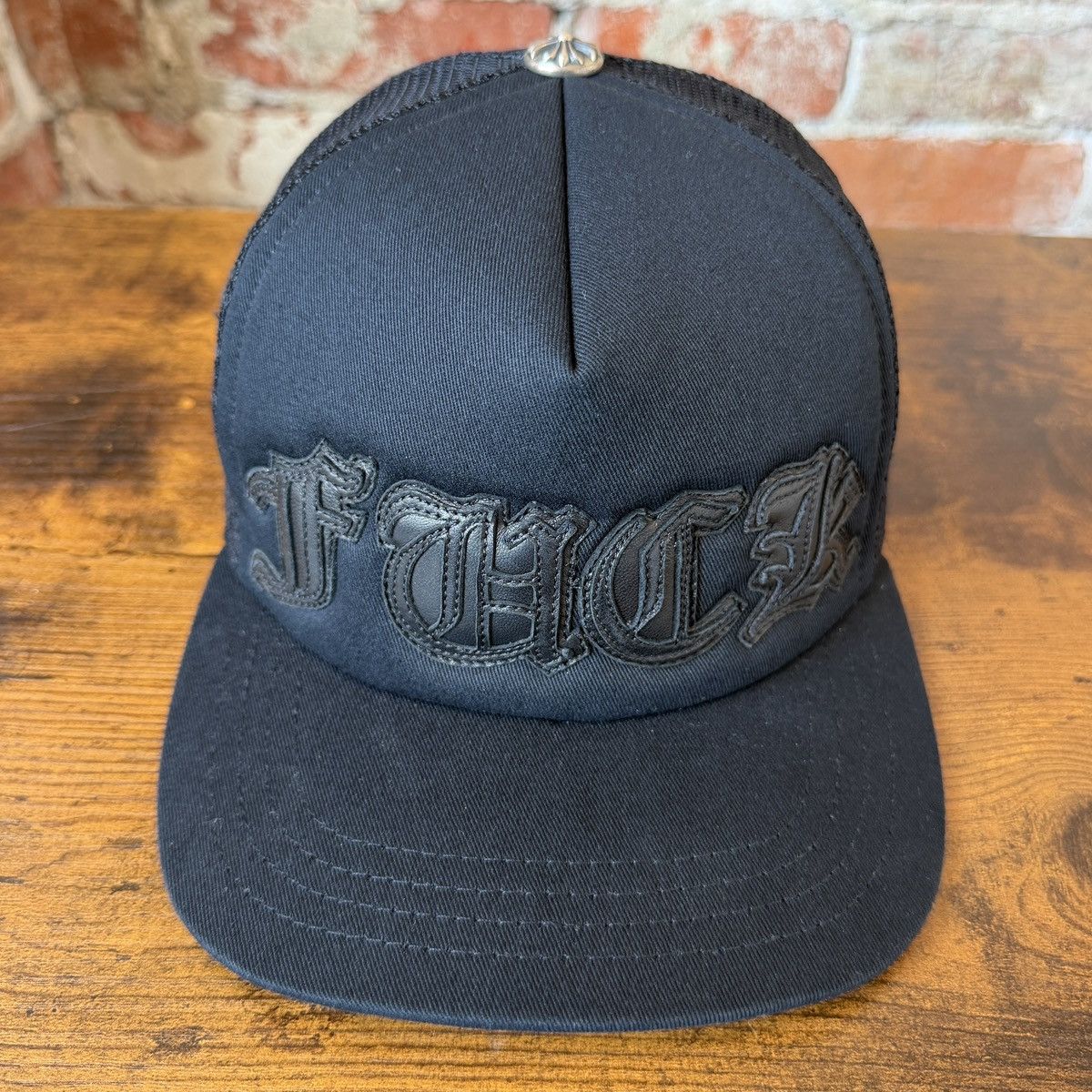 Chrome Hearts Guns N' Fuck'N Roses Trucker Hat | Grailed