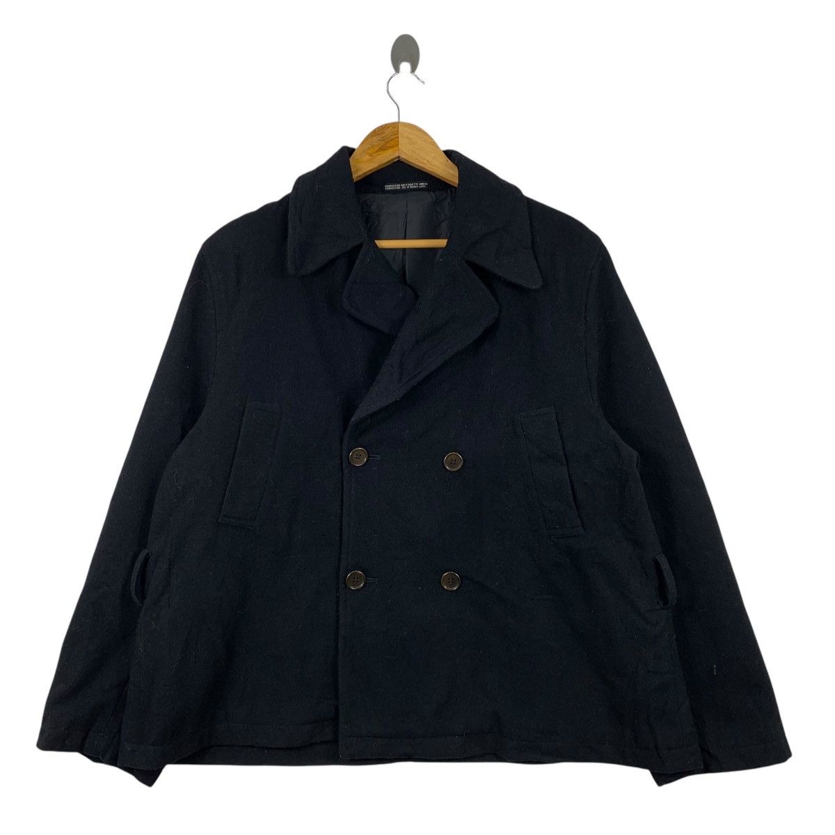 Vintage INED YOHJI YAMAMOTO Japanese Brand Wool Blazer Coat