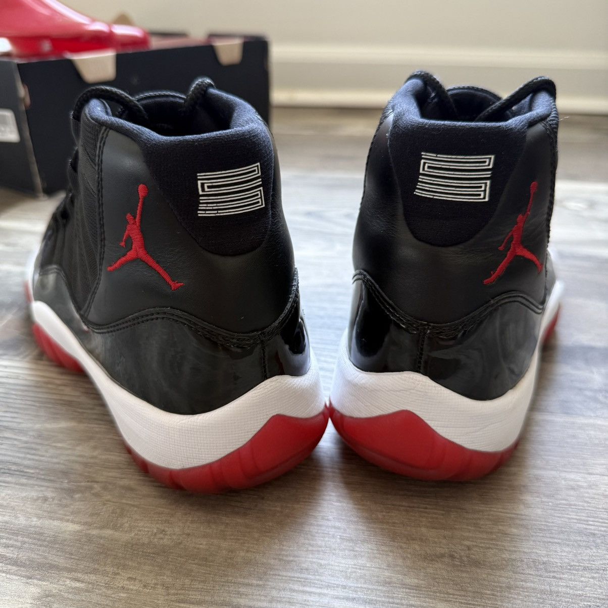 Jordan Brand × Nike A/W 2012 Nike Air Jordan 11 Retro "Bred" Size US 9.5 / EU 42-43 - 4 Thumbnail