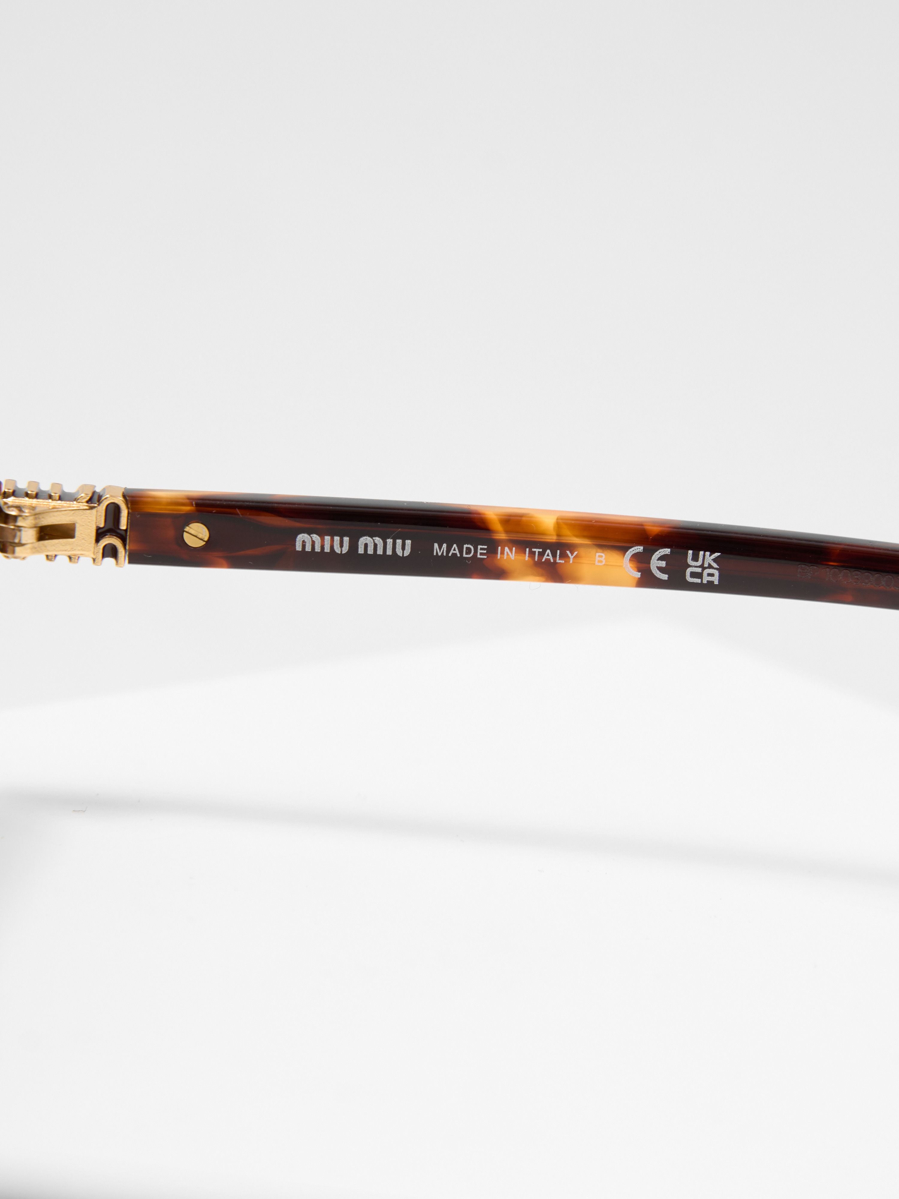 Miu Miu MIU MIU 0MU 11ZS VAU2Z1 SUNGLASSES Size ONE SIZE - 4 Thumbnail