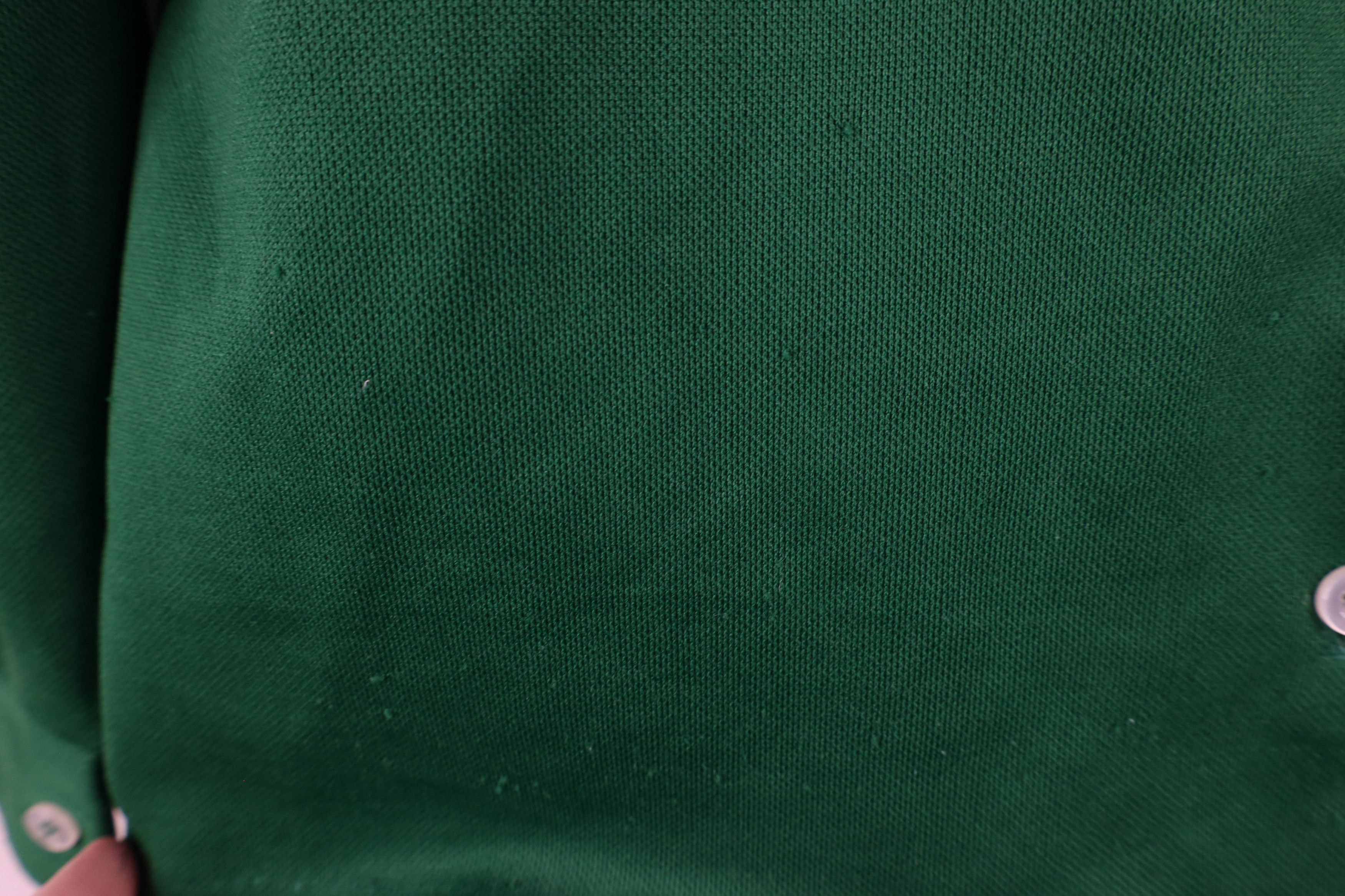 Vintage Vintage 70s Streetwear Knit Button Shirt Green USA Size L / US 10 / IT 46 - 4 Thumbnail