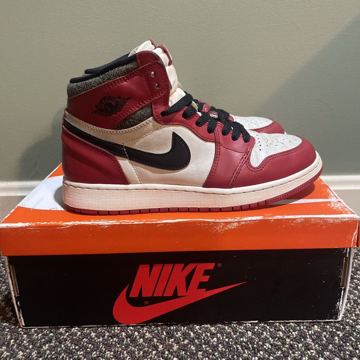 Nike Jordan 1 Retro High OG Chicago Reimagined Lost & Found 2022 | Grailed