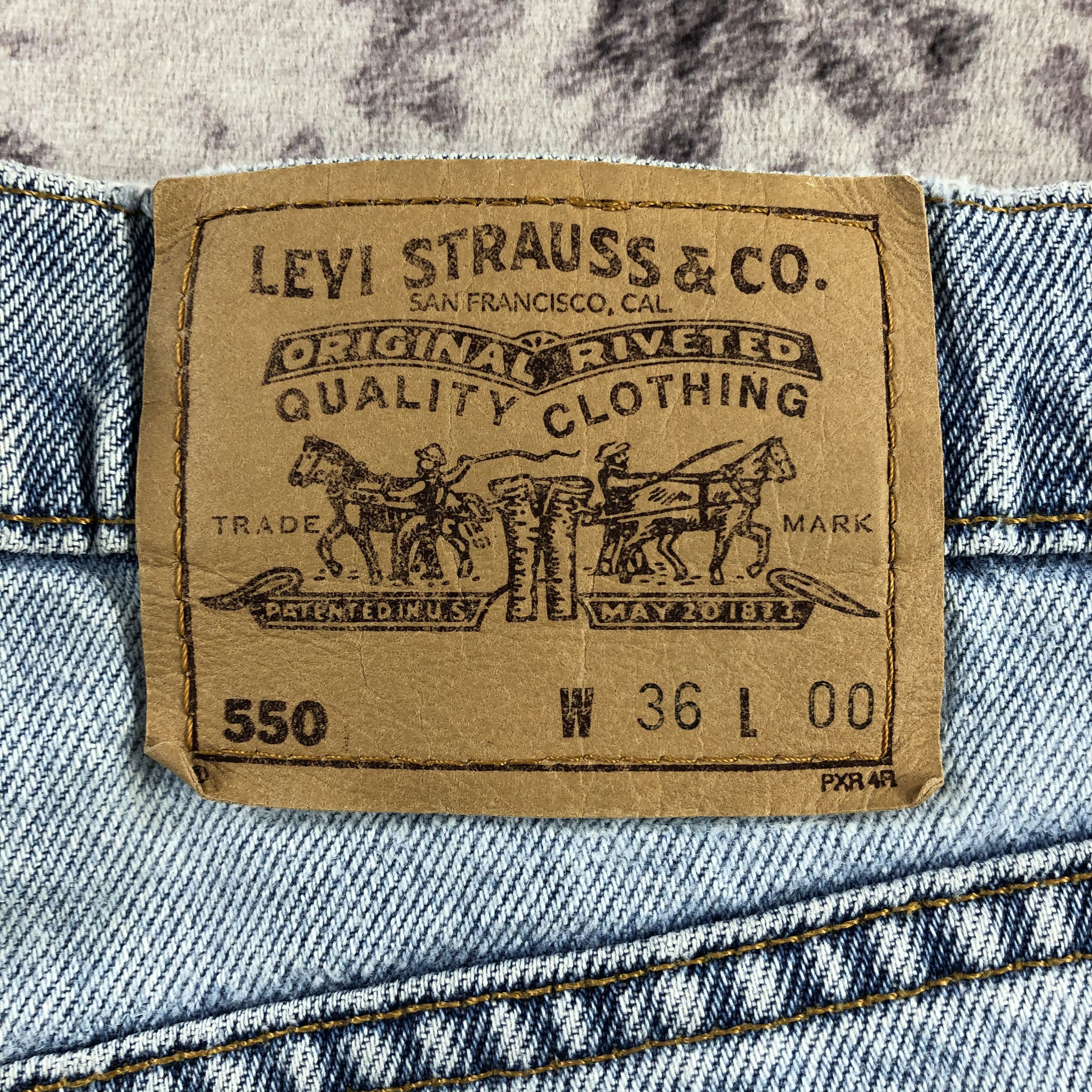 Levi's × Vintage Vintage Light Wash Levis 550 Jeans-JM3161 Size US 35 - 5 Thumbnail