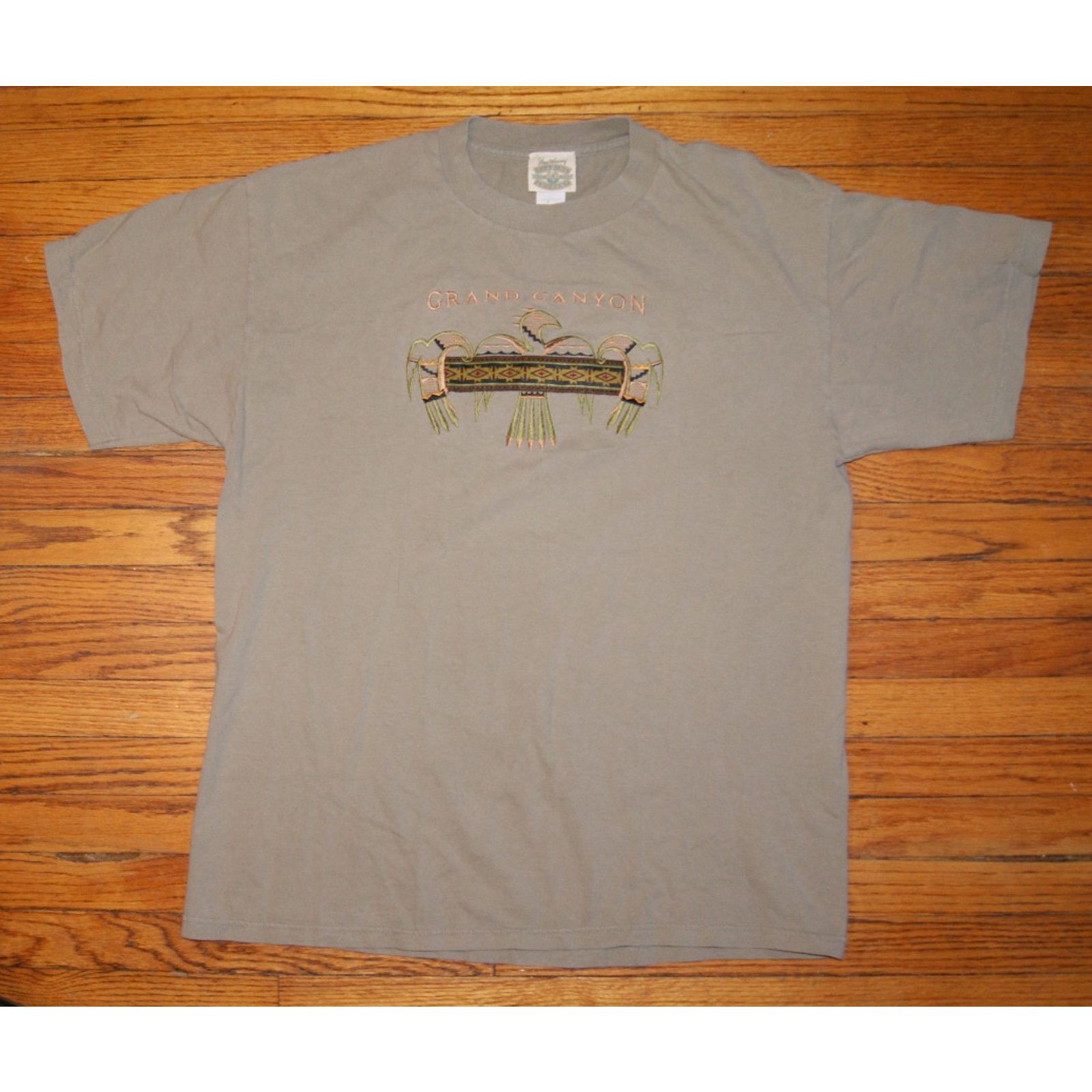 Vintage VTG Grand Canyon Mens XL Shirt Embroidered Native American Size US XL / EU 56 / 4 - 2 Thumbnail
