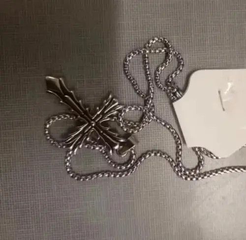 Homemade Vintage Cross Necklace Size ONE SIZE - 4 Thumbnail