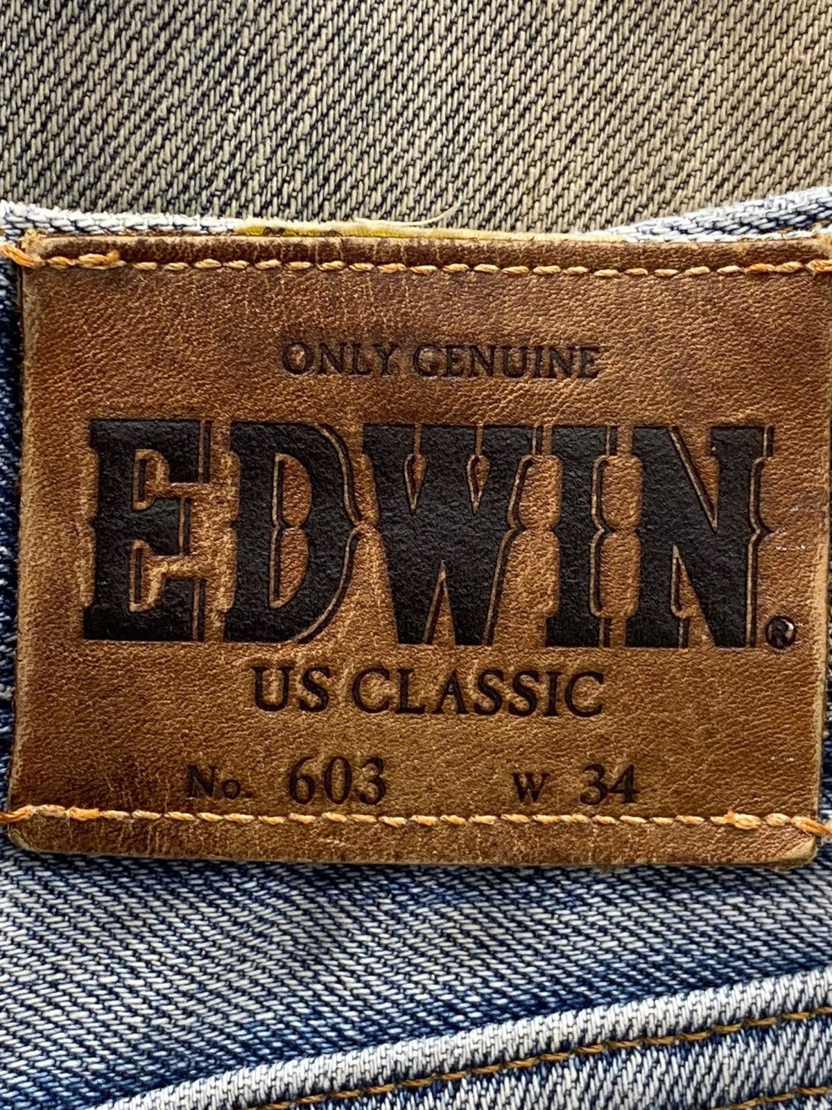 Edwin Edwin Acid Mud Wash Style Baggy Jeans Size US 34 / EU 50 - 11 Thumbnail