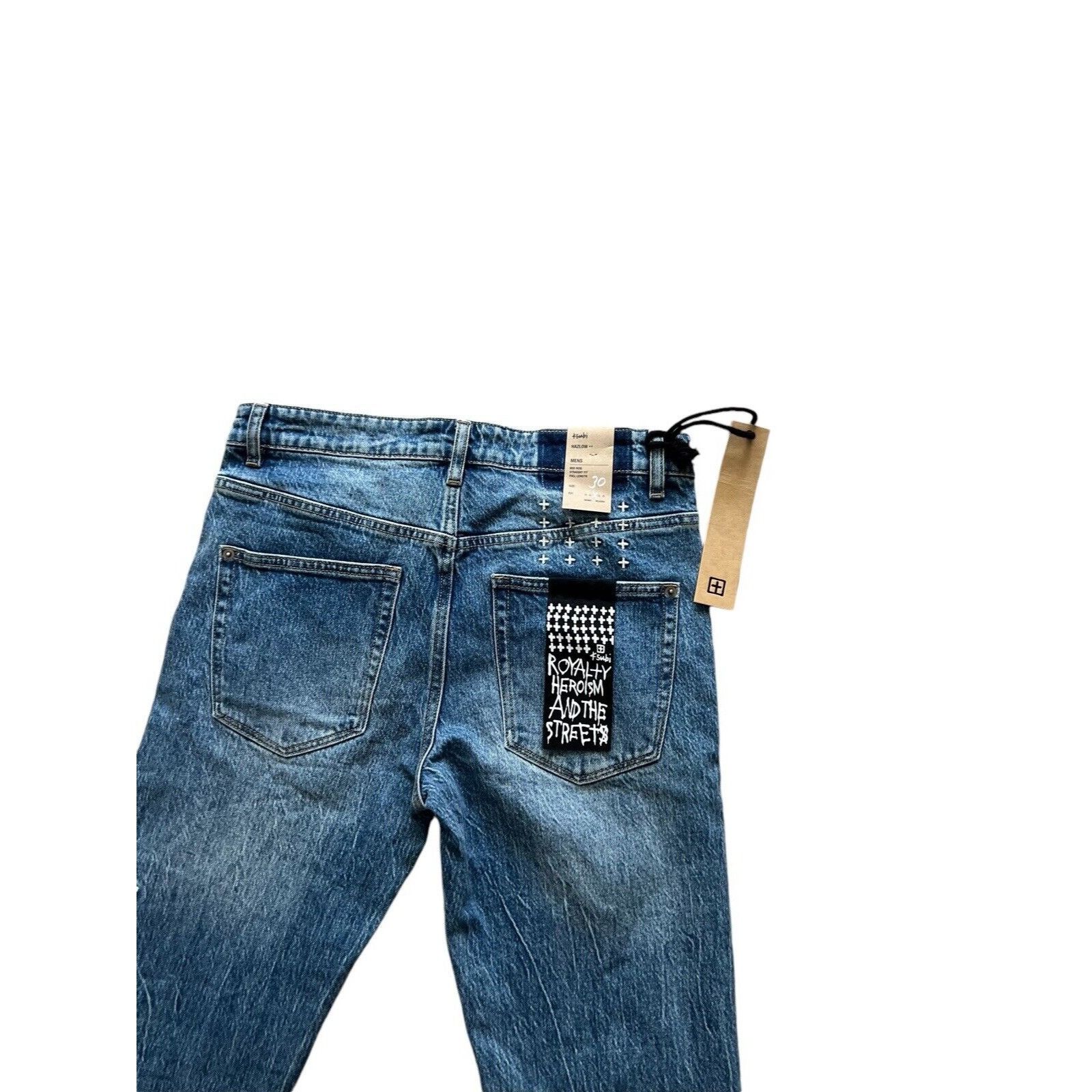 Ksubi Ksubi Jeans Mens Hazlow Straight Fit Blue $240 Size 30/32 Size US 30 / EU 46 - 6 Thumbnail