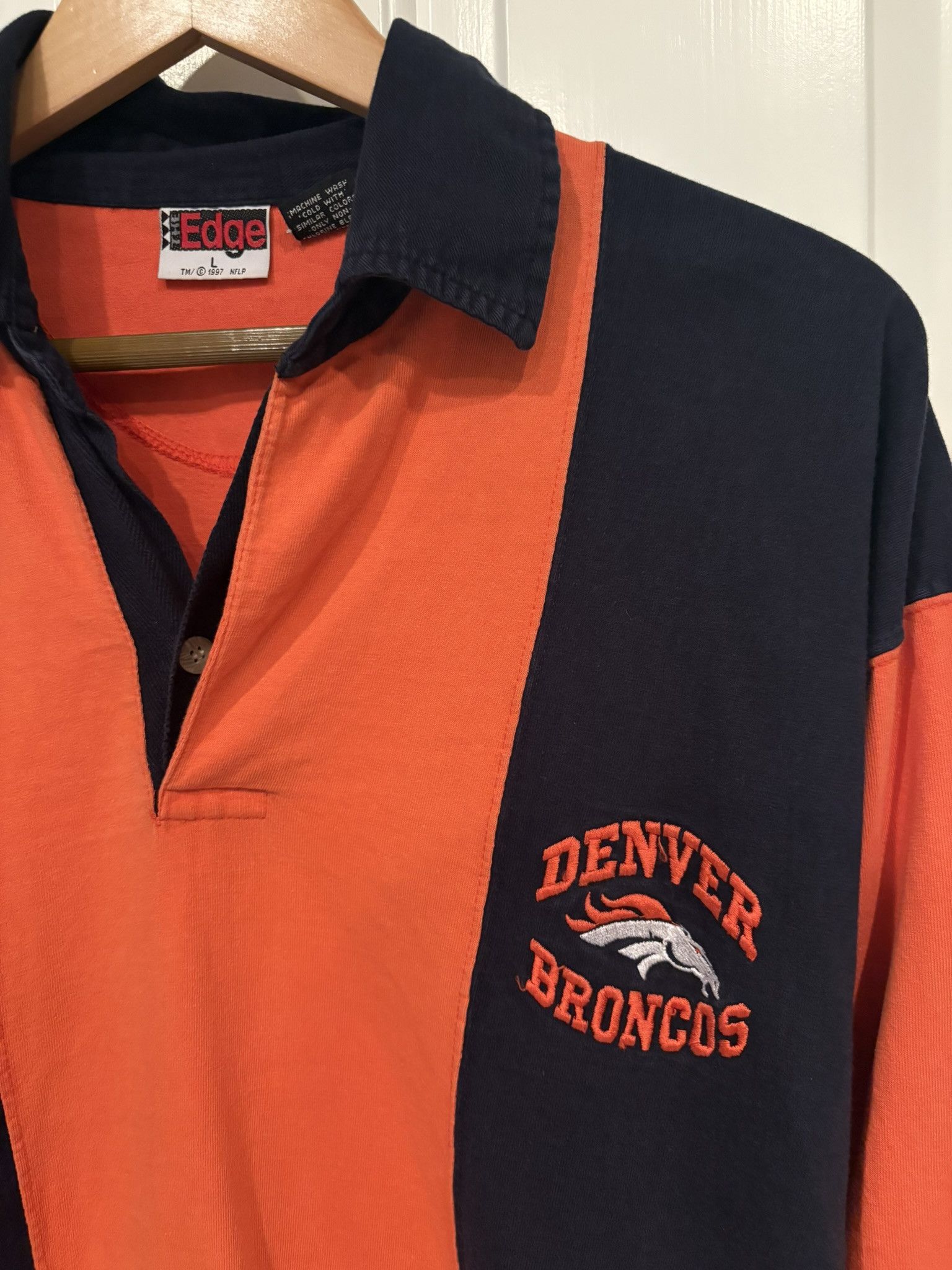 Vintage Vintage Denver Broncos Rugby Size US L / EU 52-54 / 3 - 2 Thumbnail