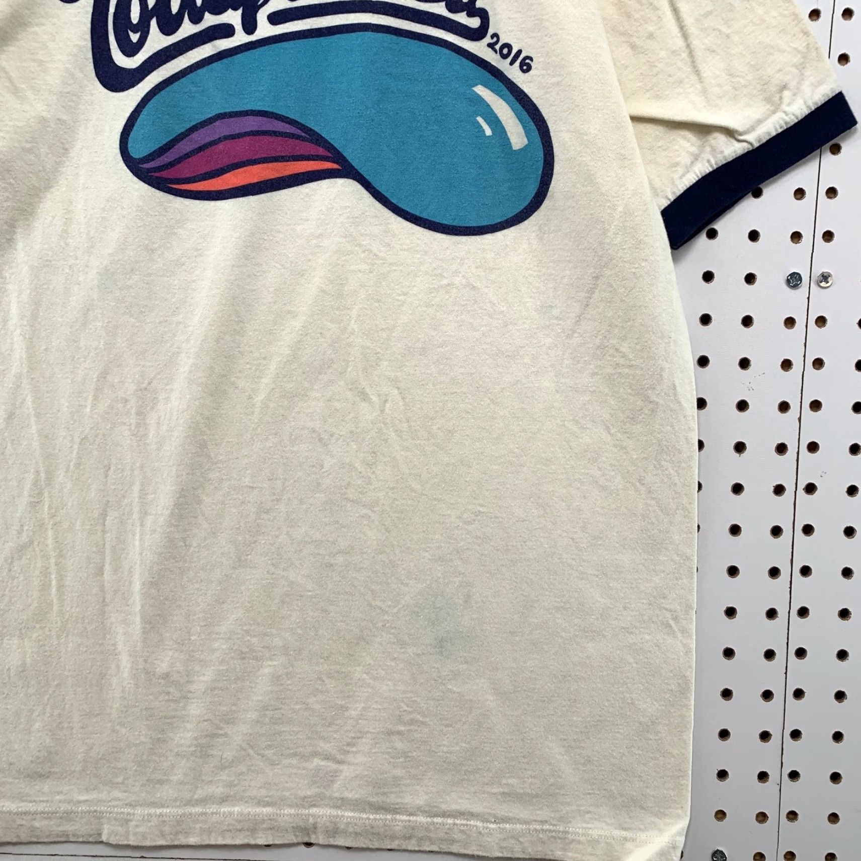 Vintage Lollapalooza Shirt Mens Small Beige Blue 2017 RInger Music Festival Chicago Shirt Mens Small Beige Blue 2017 Lollapalooza Size US S / EU 44-46 / 1 - 6 Thumbnail