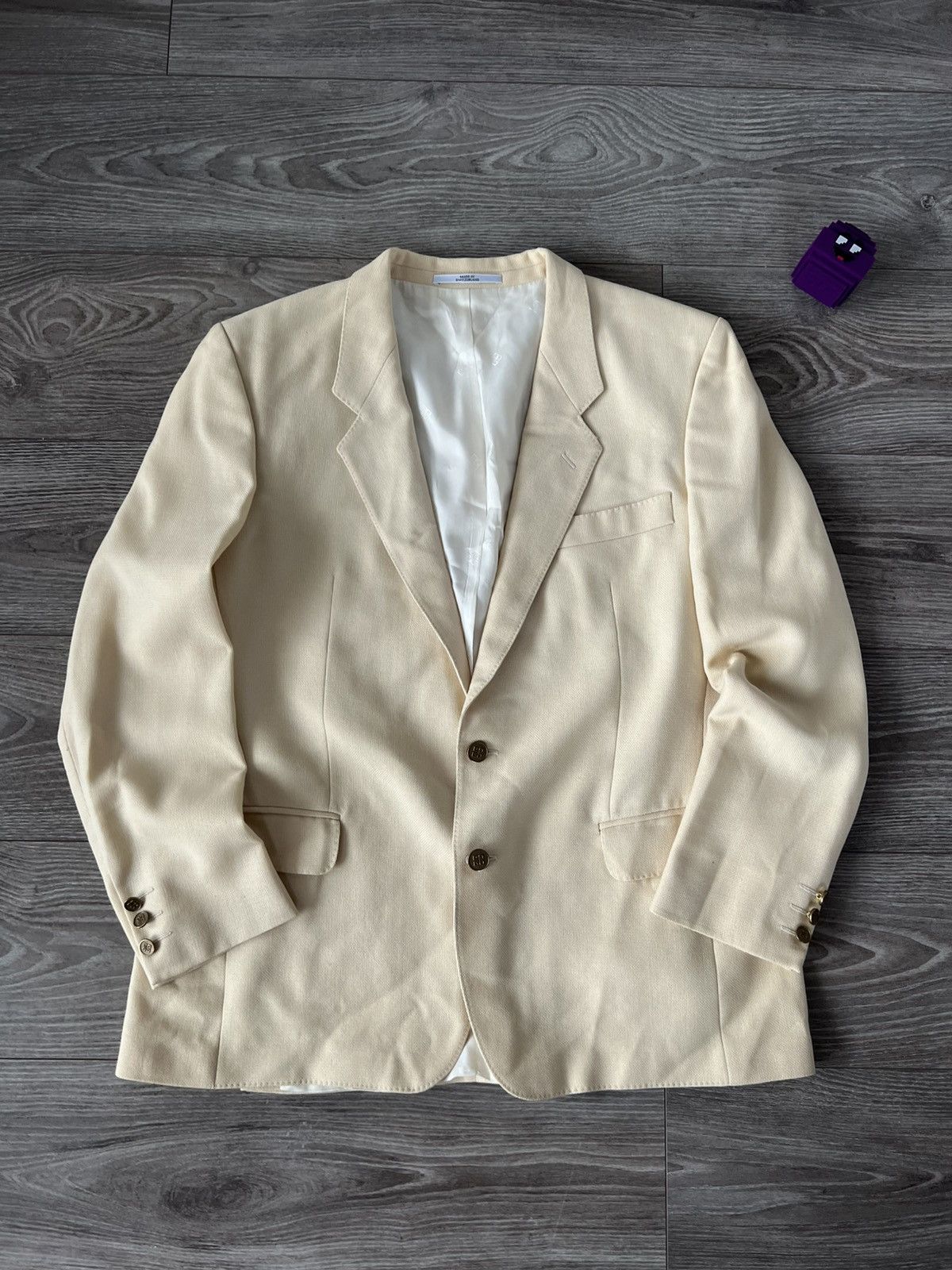 Givenchy Vintage Archival Givenchy Wool/Mohair Luxury Blazer Size 46R - 9 Thumbnail