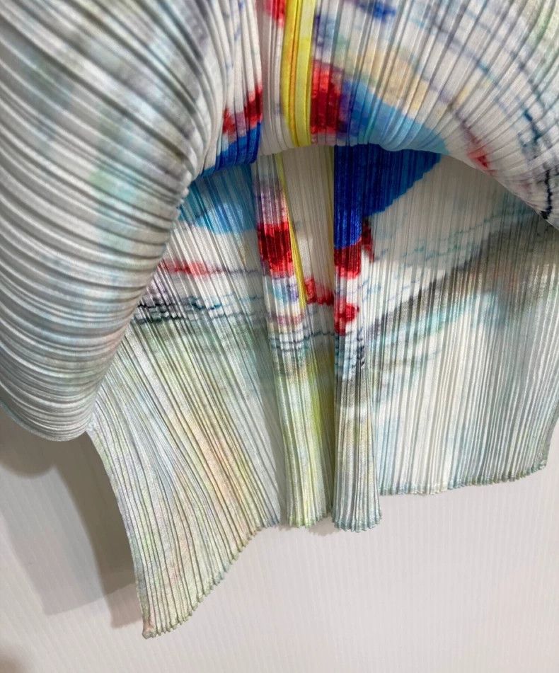 Issey Miyake Issey Miyake size:3 Flowing pigment short dress Size S / US 4 / IT 40 - 5 Thumbnail