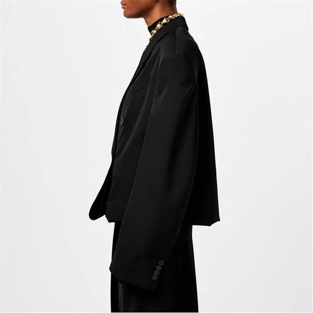 Balenciaga o1g2r1mq0924 Fold Jackets in Black Size S / US 4 / IT 40 - 4 Thumbnail