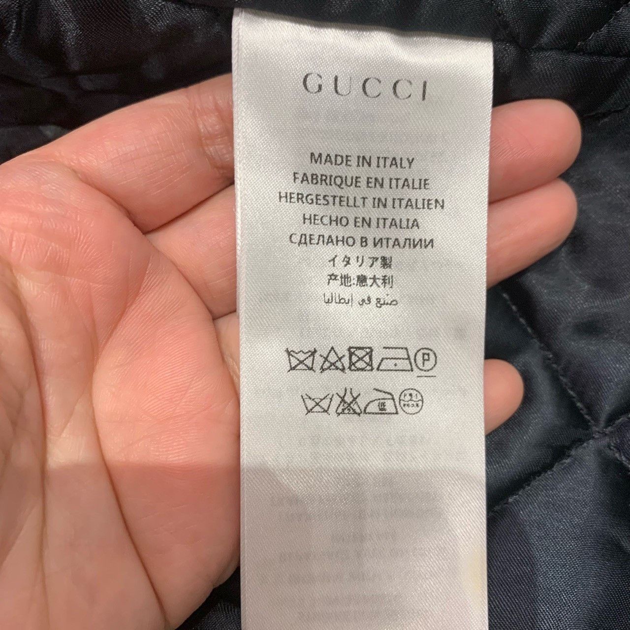 Gucci Gucci navy blue double-breasted wool cotton coat 2501-Nexta Size US S / EU 44-46 / 1 - 5 Thumbnail