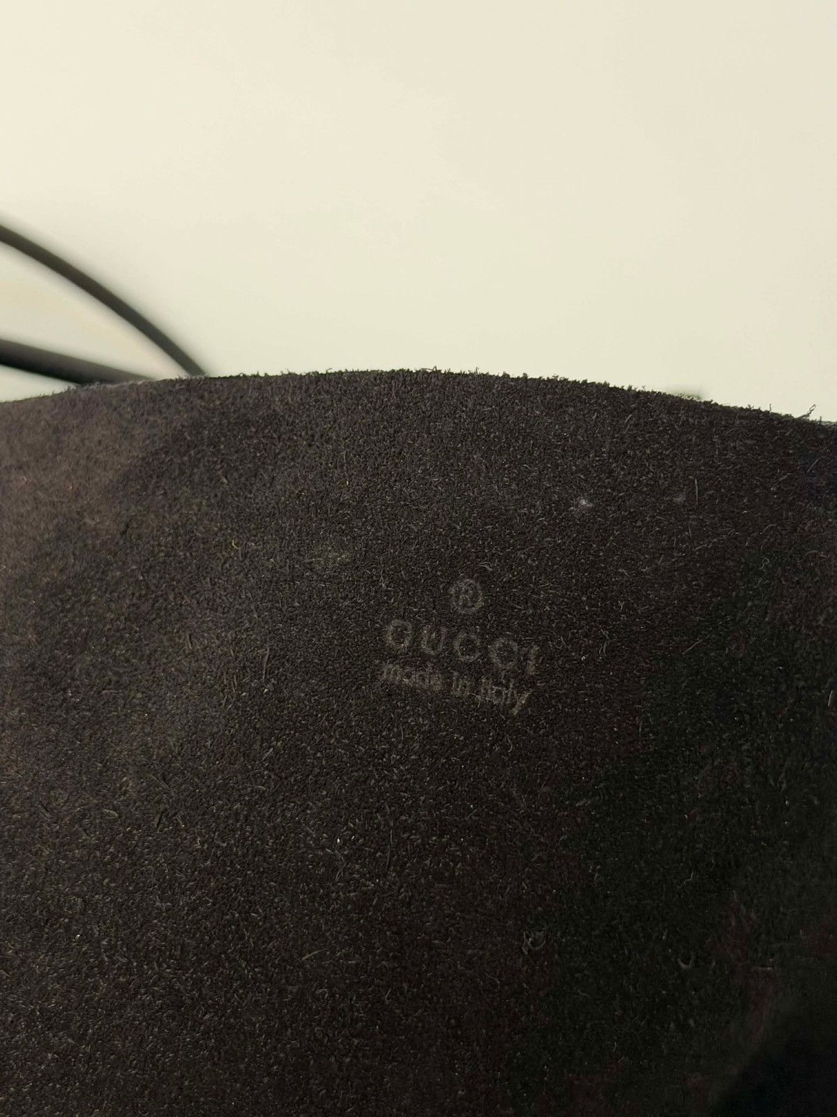 Gucci Gucci Reversible Black Leather Tote Bag Size ONE SIZE - 7 Thumbnail