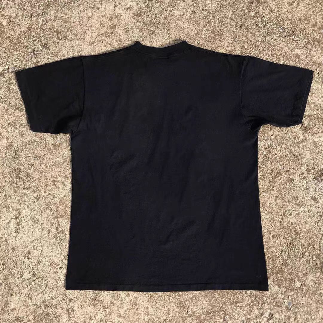 Japanese Brand × Vintage Black street washed retro robot print t-shirt Size US M / EU 48-50 / 2 - 2 Thumbnail