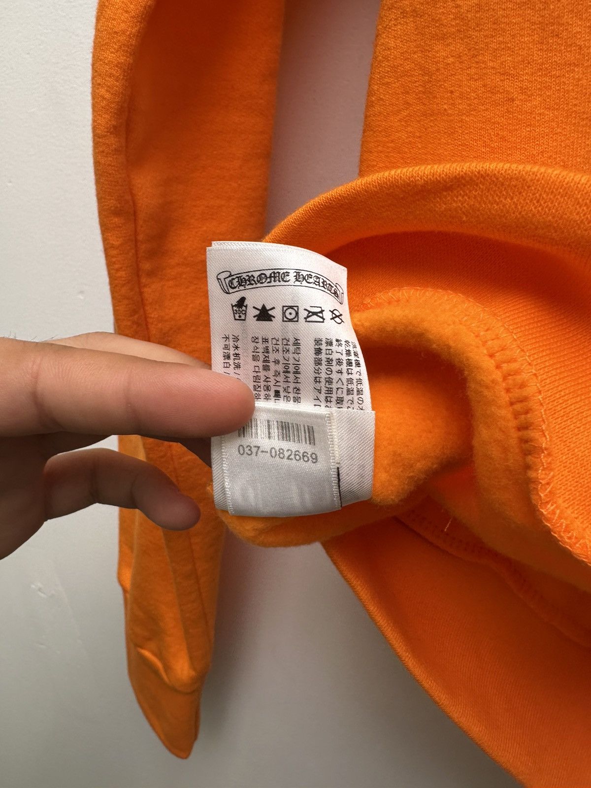 Chrome Hearts Chrome Hearts Silver Horseshoe Orange Hoodie Size US M / EU 48-50 / 2 - 8 Thumbnail