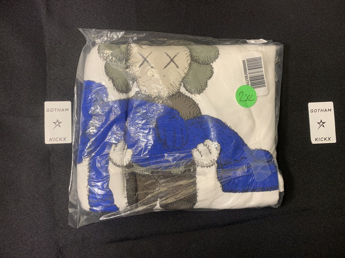 Image of Kaws Summer Tee- Xxs in White, Men's (Size 2XL)