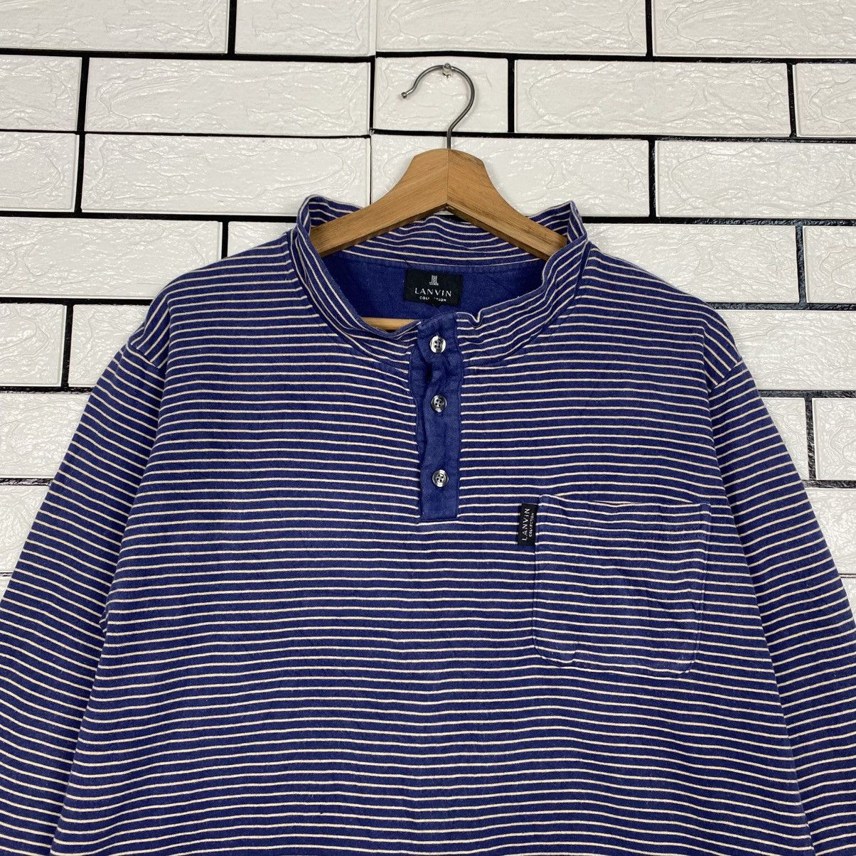 Lanvin 📌Vintage Hickory Chore Sweatshirt Striped Lanvin Size US M / EU 48-50 / 2 - 4 Thumbnail