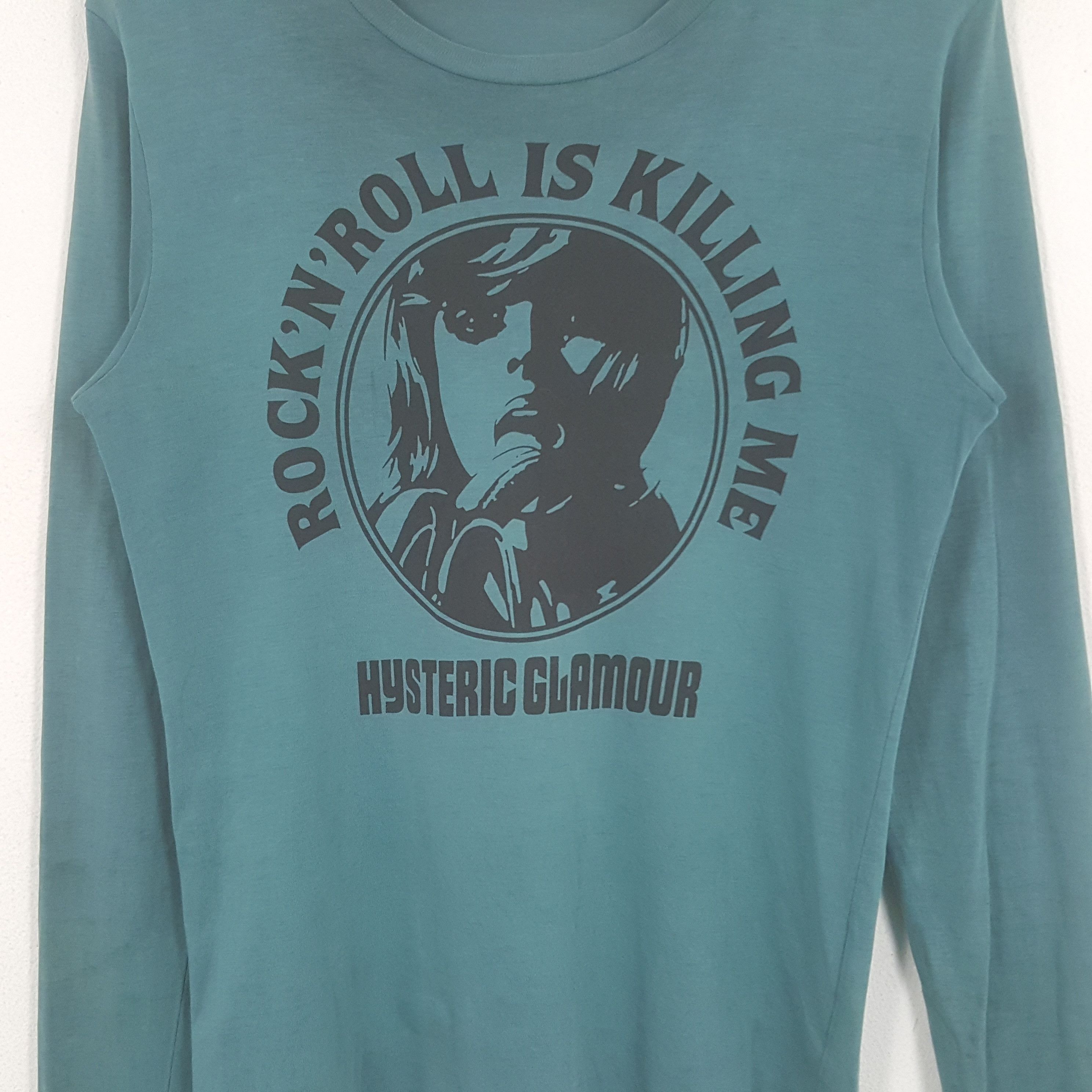 Hysteric Glamour × Japanese Brand × Vintage Vintage Hysteric Glamour Japanese Brand Long Sleeve Tshirt Size US S / EU 44-46 / 1 - 2 Thumbnail