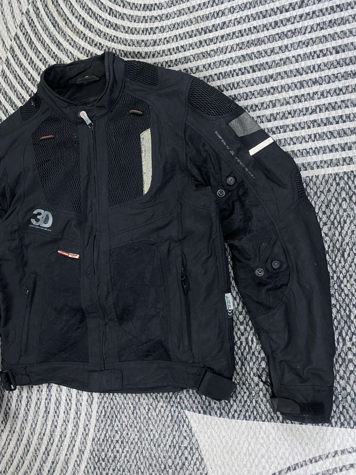 Kadoya Komine Safety Inovation Motosport Racing Biker Jacket Size US M / EU 48-50 / 2 - 4 Thumbnail