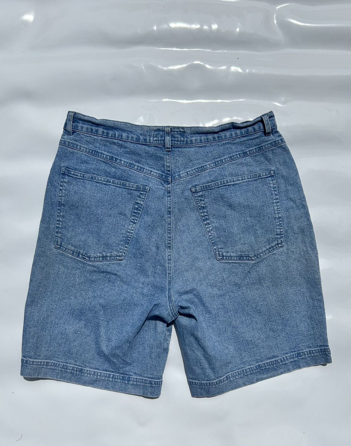 Other Vintage Fade Out Short Denim Jeans Made in Italy Size 46 EU Size US 36 / EU 52 - 2 Thumbnail