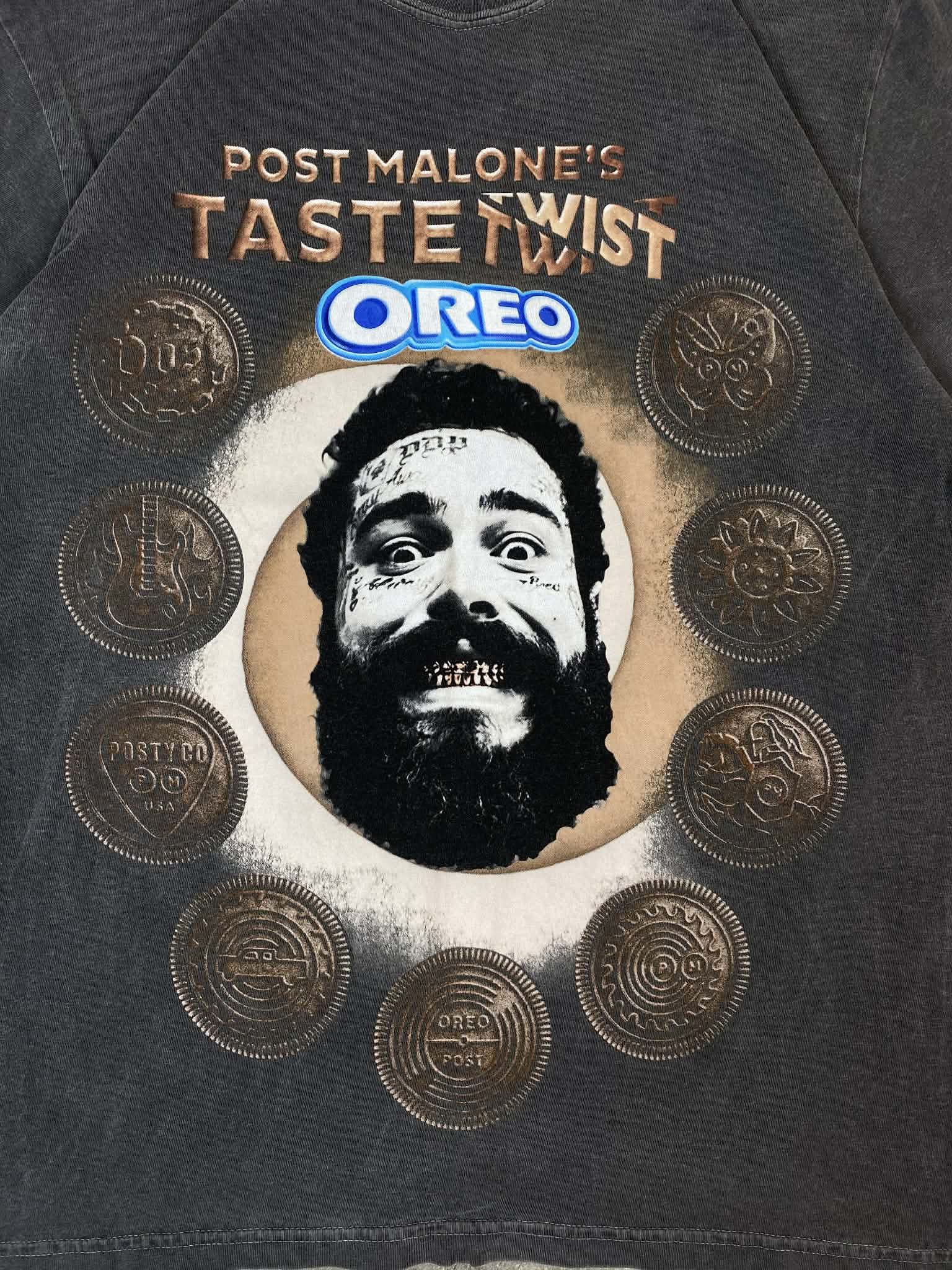 Vintage Post Malone Oreo Washed T-shirt Size M Size US M / EU 48-50 / 2 - 6 Thumbnail