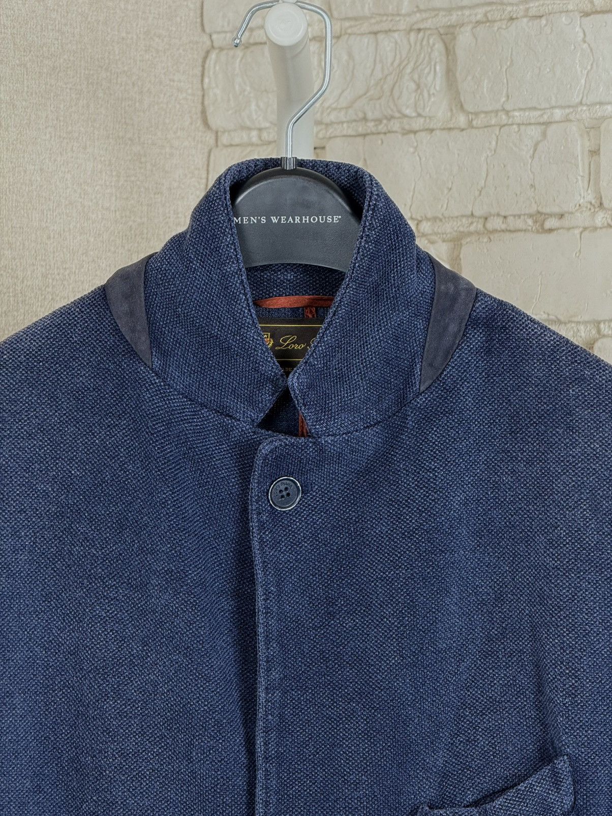 Loro Piana Loro Piana Blue Silk Light Blazer Jacket Size US L / EU 52-54 / 3 - 4 Thumbnail