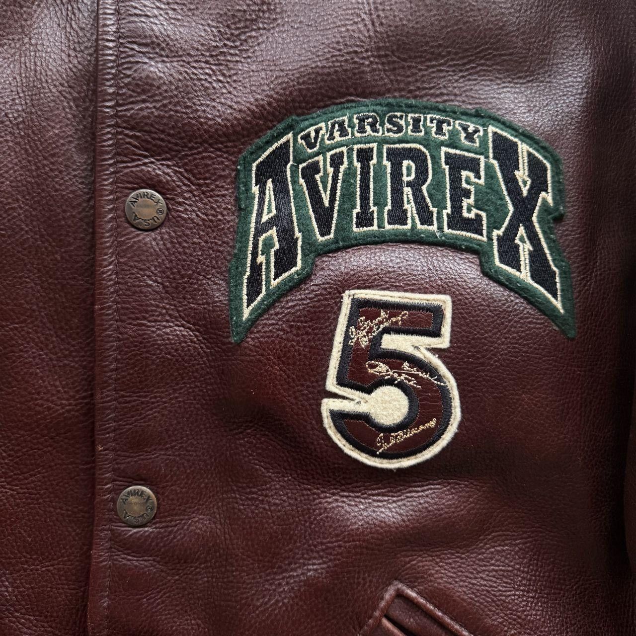 Avirex Avirex North West Wildbears Leather Varsity Jacket Size US S / EU 44-46 / 1 - 3 Thumbnail