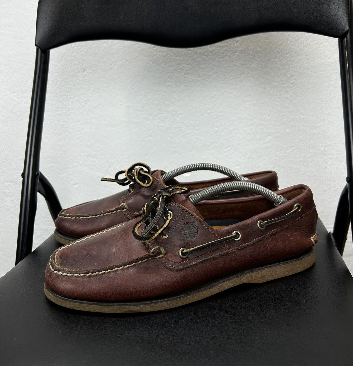 Timberland × Vintage Timberland Vintage Boat Shoes Size 9 Brown Size US 9.5 / EU 42-43 - 1 Thumbnail