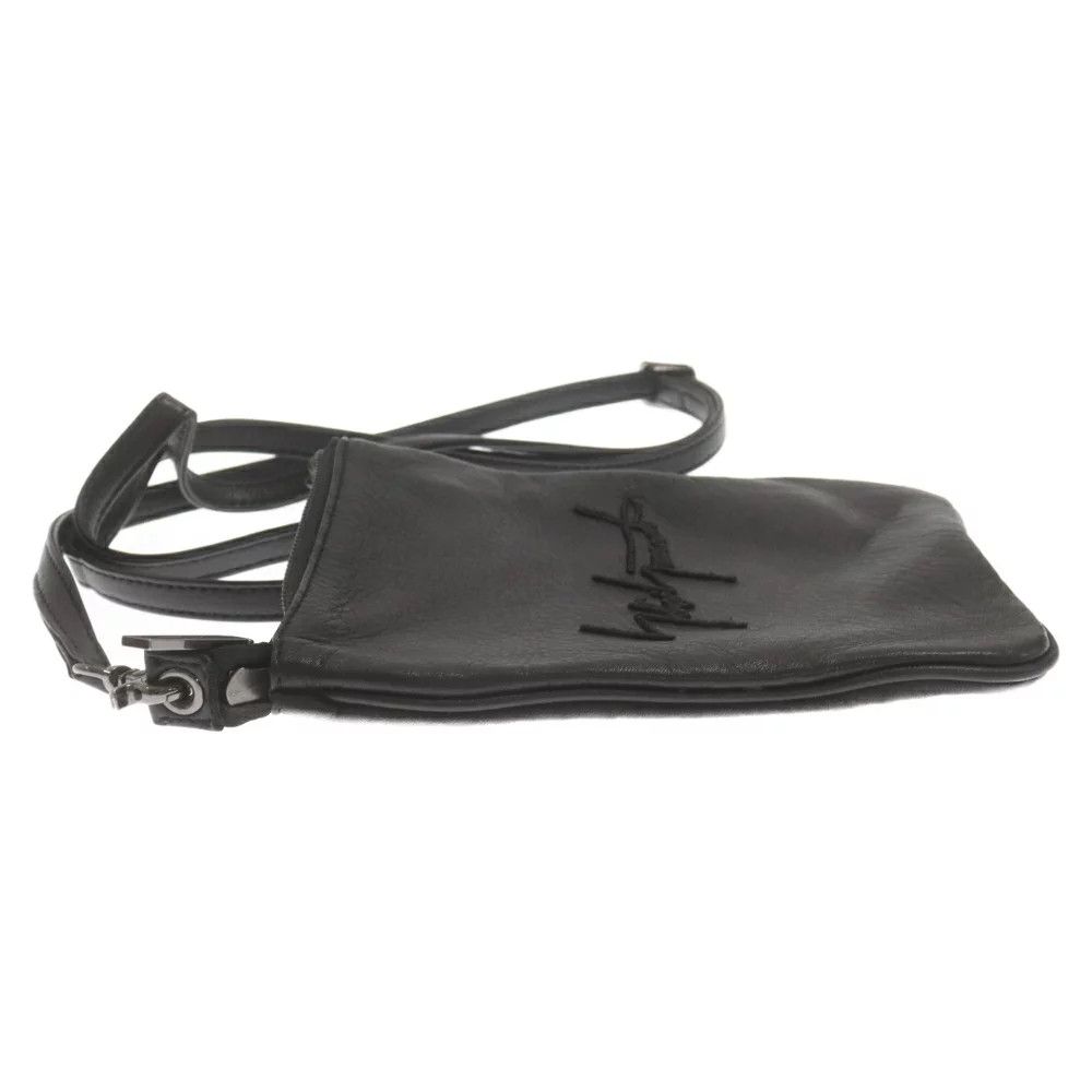 Yohji Yamamoto discord Yohji Yamamoto leather signature pouch Size ONE SIZE - 3 Thumbnail