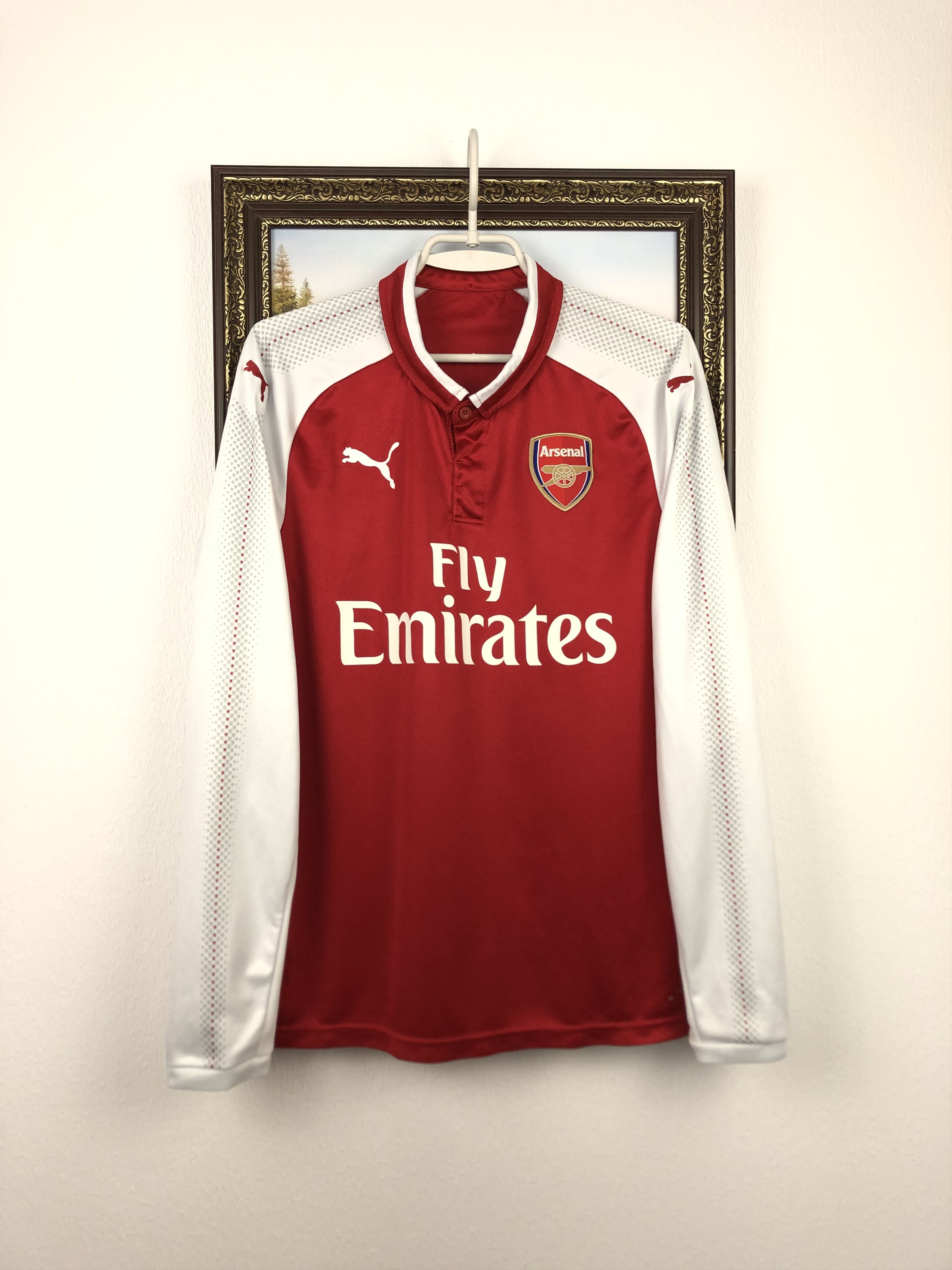 Arsenal football shirt Soccer Long Sleeve Jersey Tee Hype