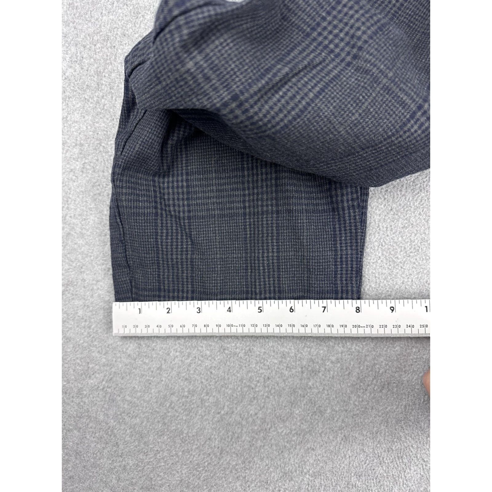 Old Navy Old Navy Womens Pants 26 Gray High Rise Pixie Ankle Slim Plaid Stretch Work Size 26" / US 2 / IT 38 - 7 Thumbnail