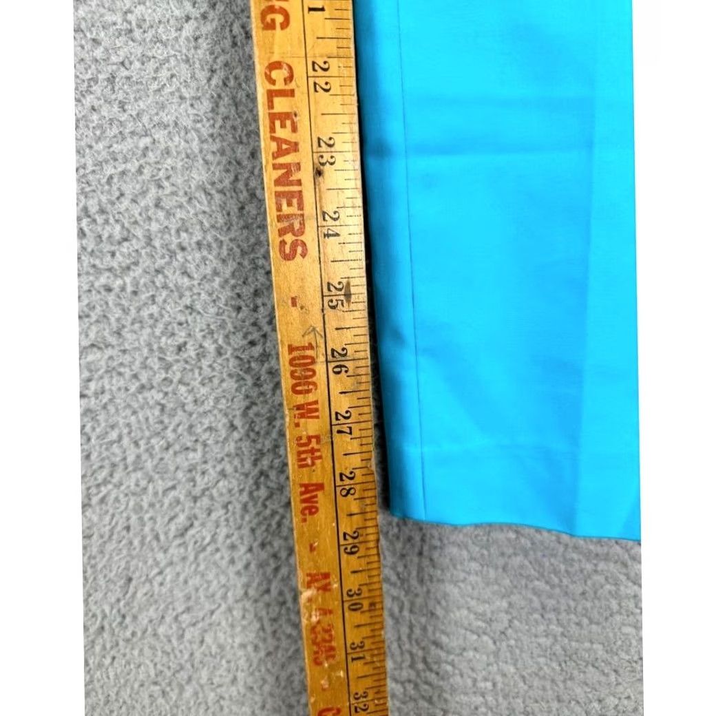 Michael Kors VINTAGE? No. Final: Michael Kors Pants Women 0 Blue Skinny Leg Low-Rise Preppy Flat Front Ladies NEW Size 25" / US 0 / IT 36 - 7 Thumbnail