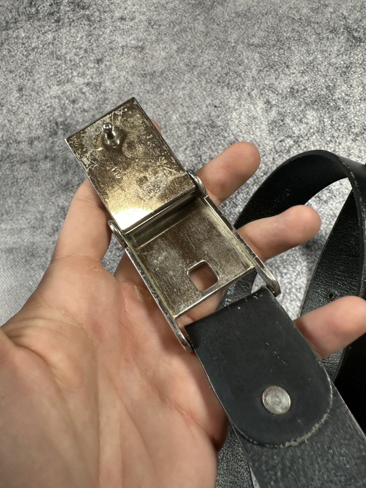 Versace Jeans Couture Y2K Versace Big Log Belts Streetwear Rare Casual Luxury USA Size ONE SIZE - 3 Thumbnail